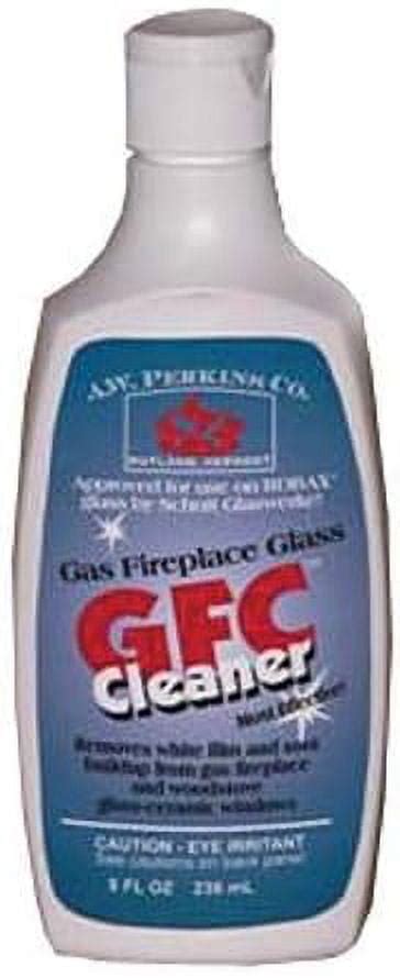 gas stove/fireplace glass-ceramic cleaner